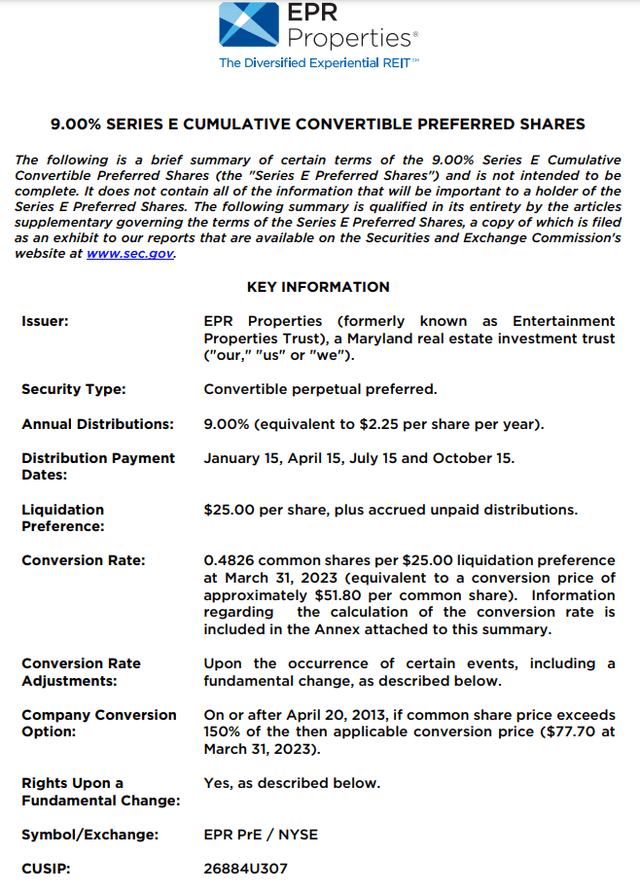 EPR-E info