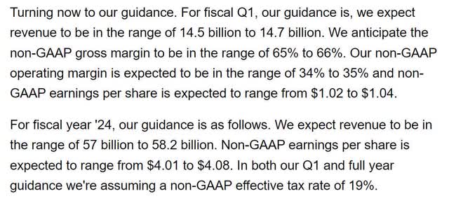 csco cisco guidance